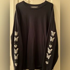 Galantis - Seafox Longsleeve (Black) T-Shirt